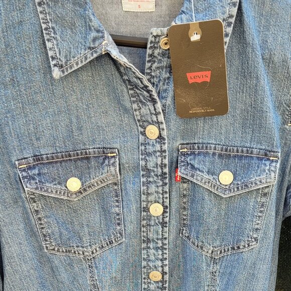 Levi's Blue Jean Dress - Picture 2 of 5